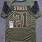 Green Bay Packers Eric Stokes Autographed Signed Jersey Jsa Coa