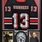 Framed Ari Lehman Signed Inscribed Jason Voorhees Friday The 13Th Jersey Jsa Coa