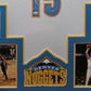 Framed Denver Nuggets Nikola Jokic Signed Autographed Jersey Jsa Coa
