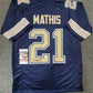 Pitt Panthers Damarri Mathis Autographed Signed Jersey Jsa Coa