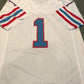 Houston Oilers Warren Moon Autographed Signed Inscribed Jersey Jsa  Coa
