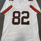 Cleveland Browns Ozzie Newsome Autographed Signed Jersey Beckett Holo