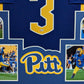 Framed Pitt Panthers Damar Hamlin Autographed Signed Jersey Beckett Holo