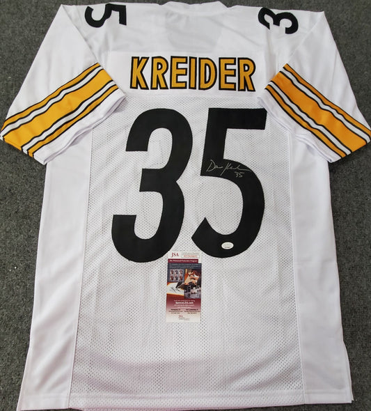 Pittsburgh Steelers Autographed Signed Dan Kreider Jersey Jsa  Coa
