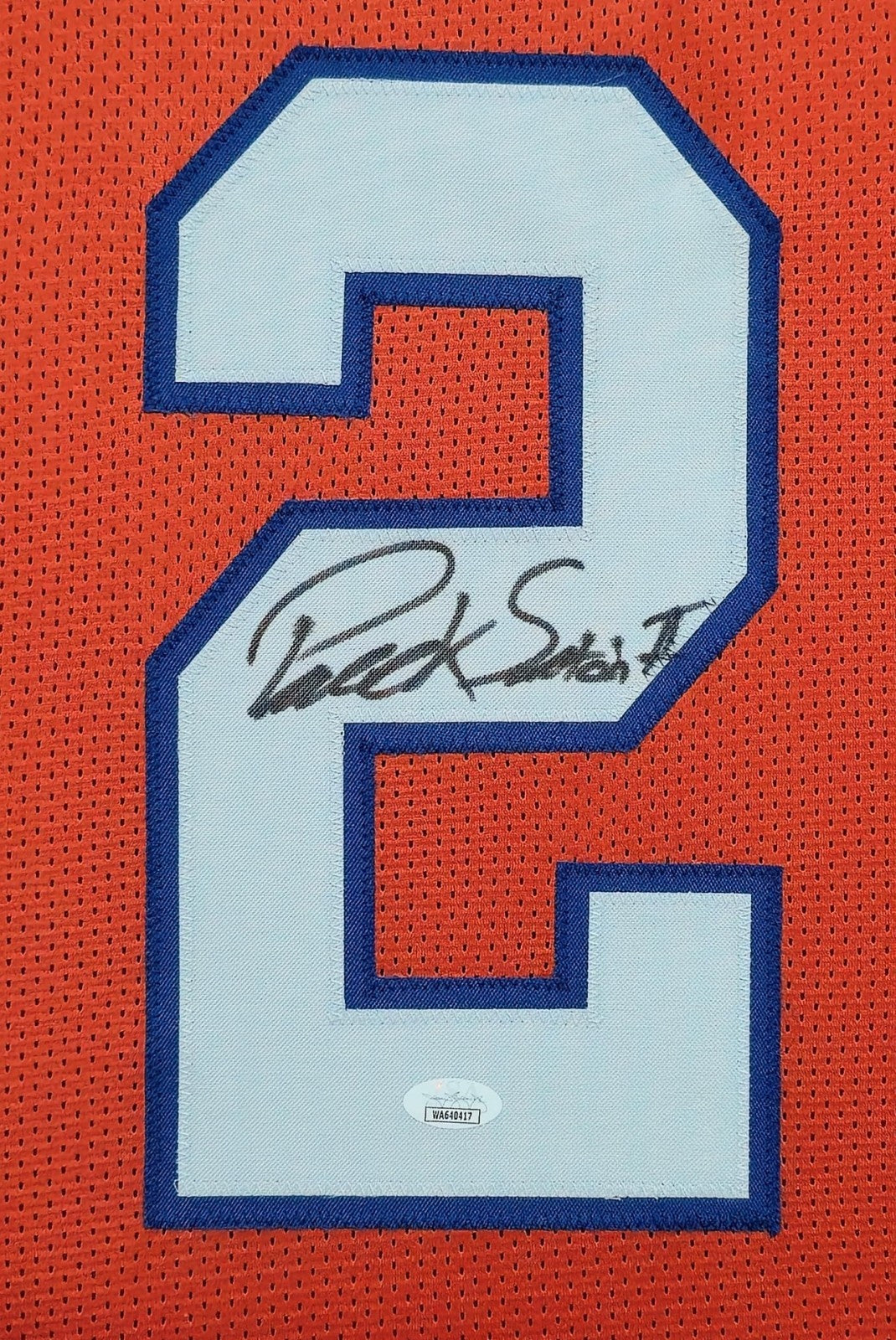 Framed Denver Broncos Pat Surtain Ii Autographed Signed Jersey Jsa Coa