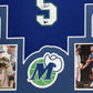 Framed Dallas Mavericks Jason Kidd Autographed Jersey Beckett Holo