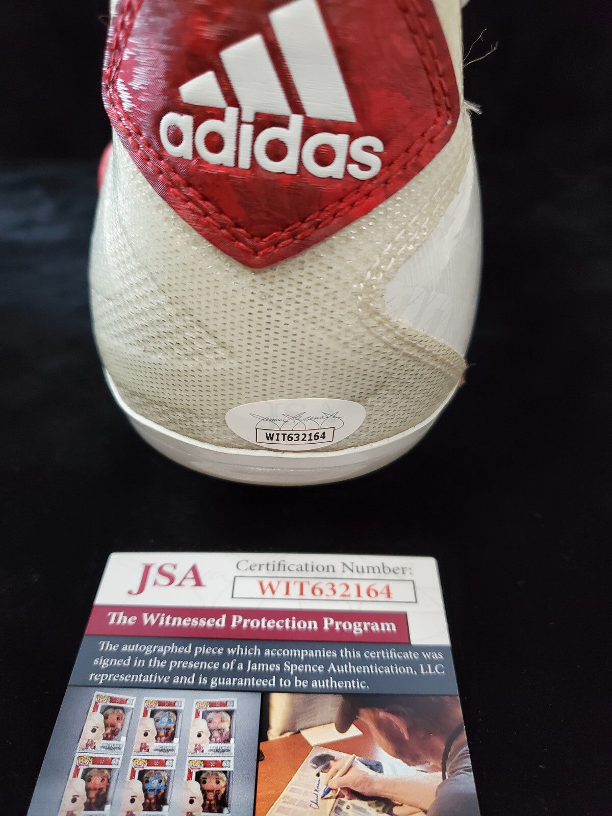 Isaiah Wright Autographed Signed Cleat Jsa Coa