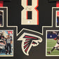 Framed Atlanta Falcons Kyle Pitts Autographed Jersey Beckett Holo
