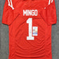 Ole Miss Rebels Jonathan Mingo Autographed Signed Jersey Jsa Coa