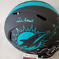 Zach Thomas Signed Inscr Miami Dolphins Full Size Eclipse Replica Helmet Jsa Coa