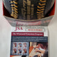 Shane Bieber Autographed Signed Black Leather Oml Baseball Jsa Coa