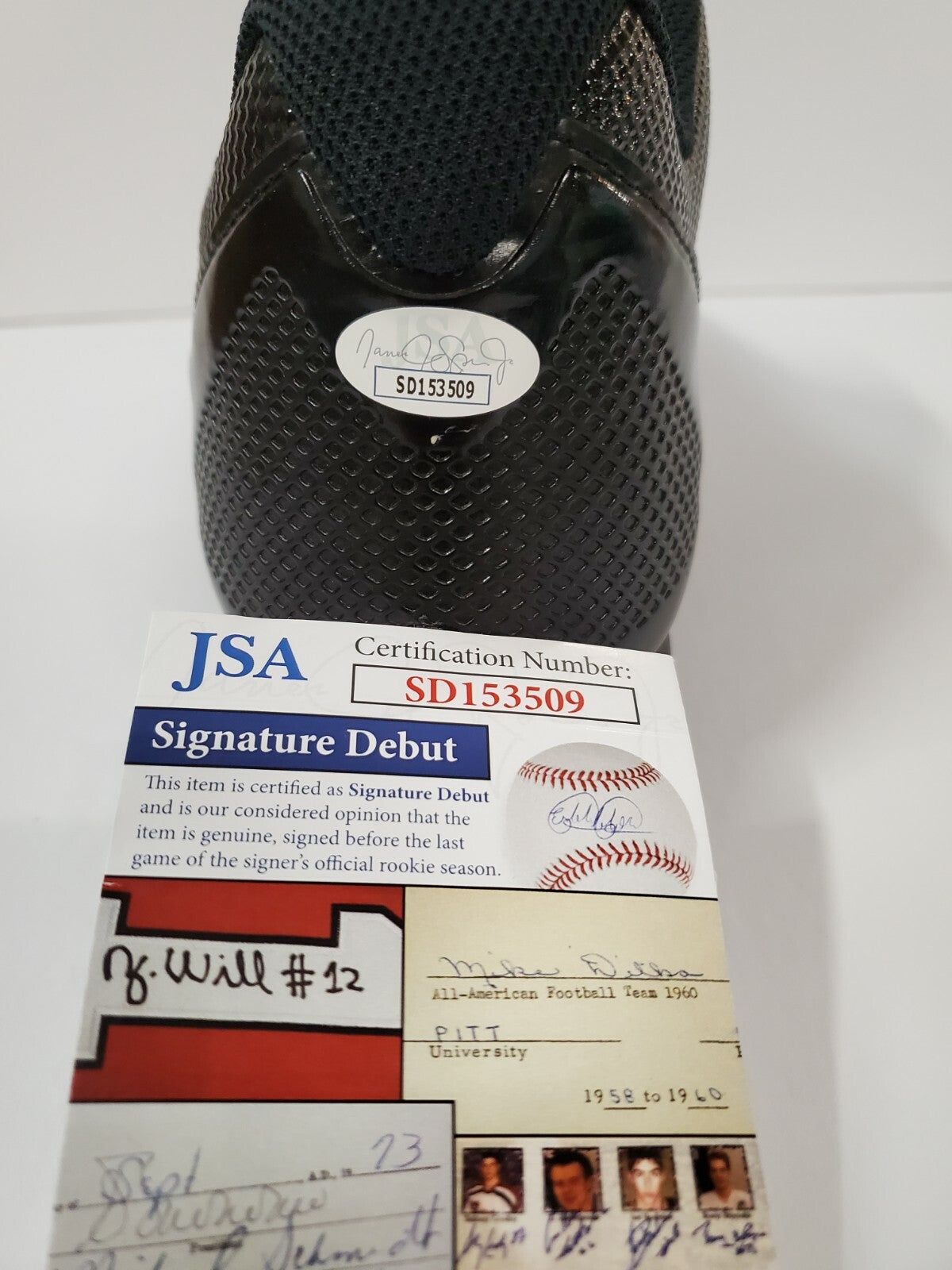 Carolina Panthers Tre'von Moehrig Autographed Signed Cleat Jsa Coa