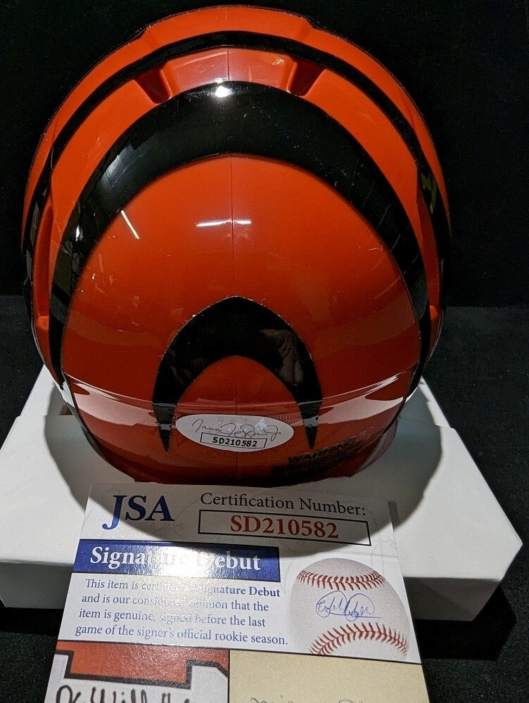 Cincinnati Bengals Myles Murphy Autographed Signed Speed Mini Helmet Jsa Coa