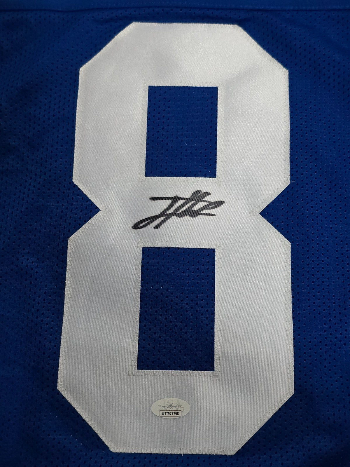 New York Giants Jevon Holland Autographed Signed Jersey Jsa Coa