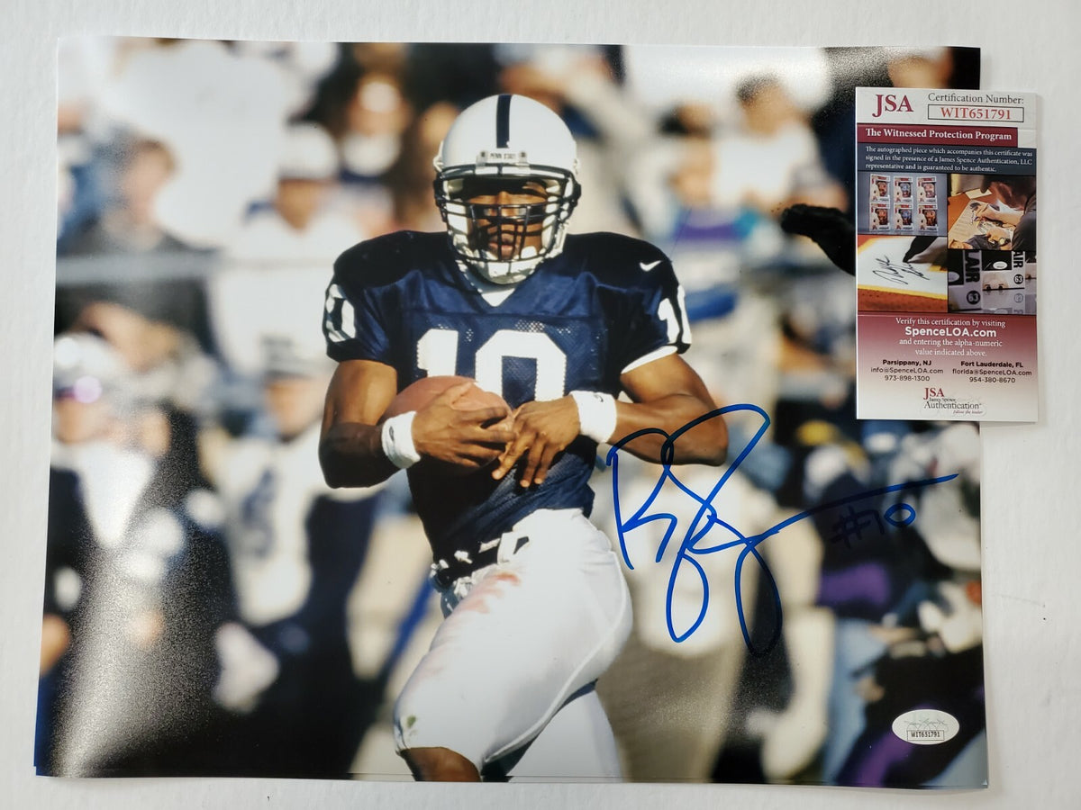 Penn State Nittany Lions Bobby Engram Autographed Signed 11X14 Photo Jsa  Coa