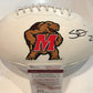 Sean Davis Autographed Signed Maryland Terrapins Logo Football Jsa Coa