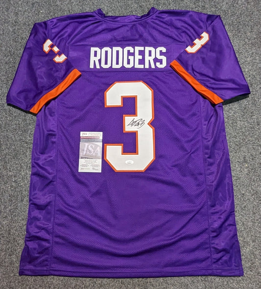 Clemson Tigers Amari Rodgers Autographed Signed Jersey Jsa  Coa
