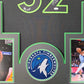 Custom Framed Minnesota Timberwolves Karl Anthony Towns Autographed Jersey Jsa