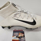 Tampa Bay Buccaneers Dexter Jackson Autographed Inscribed Nike Cleat Jsa Coa