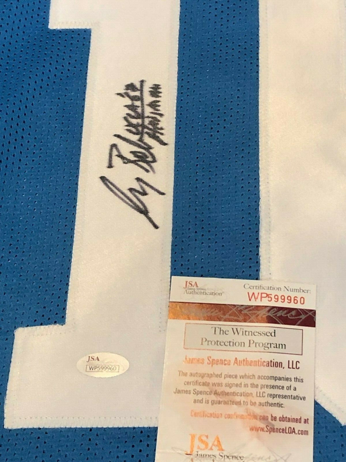Ucla Bruins Gary Beban Autographed Signed Inscribed Jersey Jsa Coa
