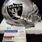 Las Vegas Raiders Tre'von Moehrig Autographed Signed Speed Mini Helmet Jsa Coa
