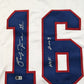 Pat Lafontaine Autographed Signed Inscribed "Hof 2003" Usa Hockey Jersey Beckett