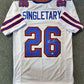 Buffalo Bills Devin Singletary Autographed Signed Jersey Beckett Coa