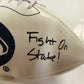 Bill Belton Autographed Signed Inscribed Penn State Logo Football Jsa  Coa