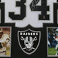 Framed Oakland Raiders Bo Jackson Autographed Signed Jersey Bo Jackson Hologram