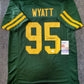 Green Bay Packers Devonte Wyatt Autographed Signed Jersey Jsa Coa