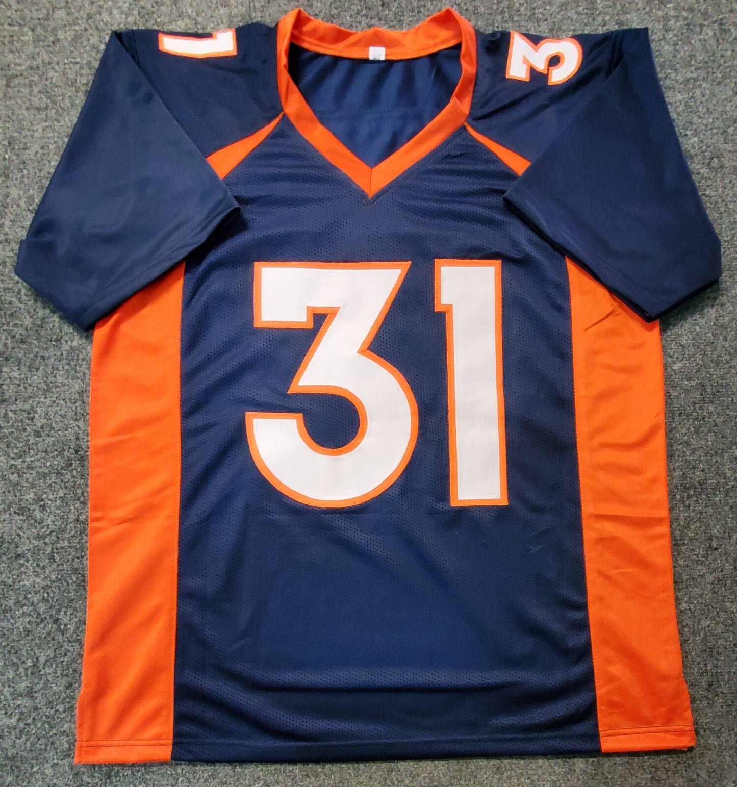 Denver Broncos Justin Simmons Autographed Signed Jersey Jsa  Coa