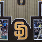 Framed San Diego Padres Jackson Merrill Autographed Signed Jersey Beckett Holo