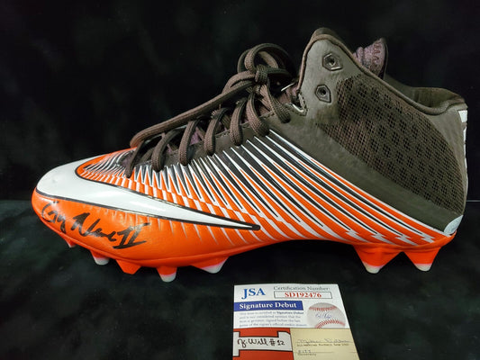 Greg Newsome Ii Autographed Signed Cleat Jsa Coa