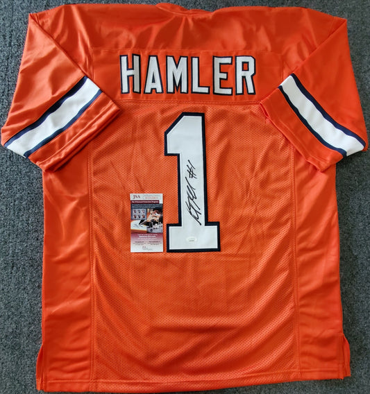 Kj Hamler Autographed Signed Denver Broncos Jersey Jsa  Coa