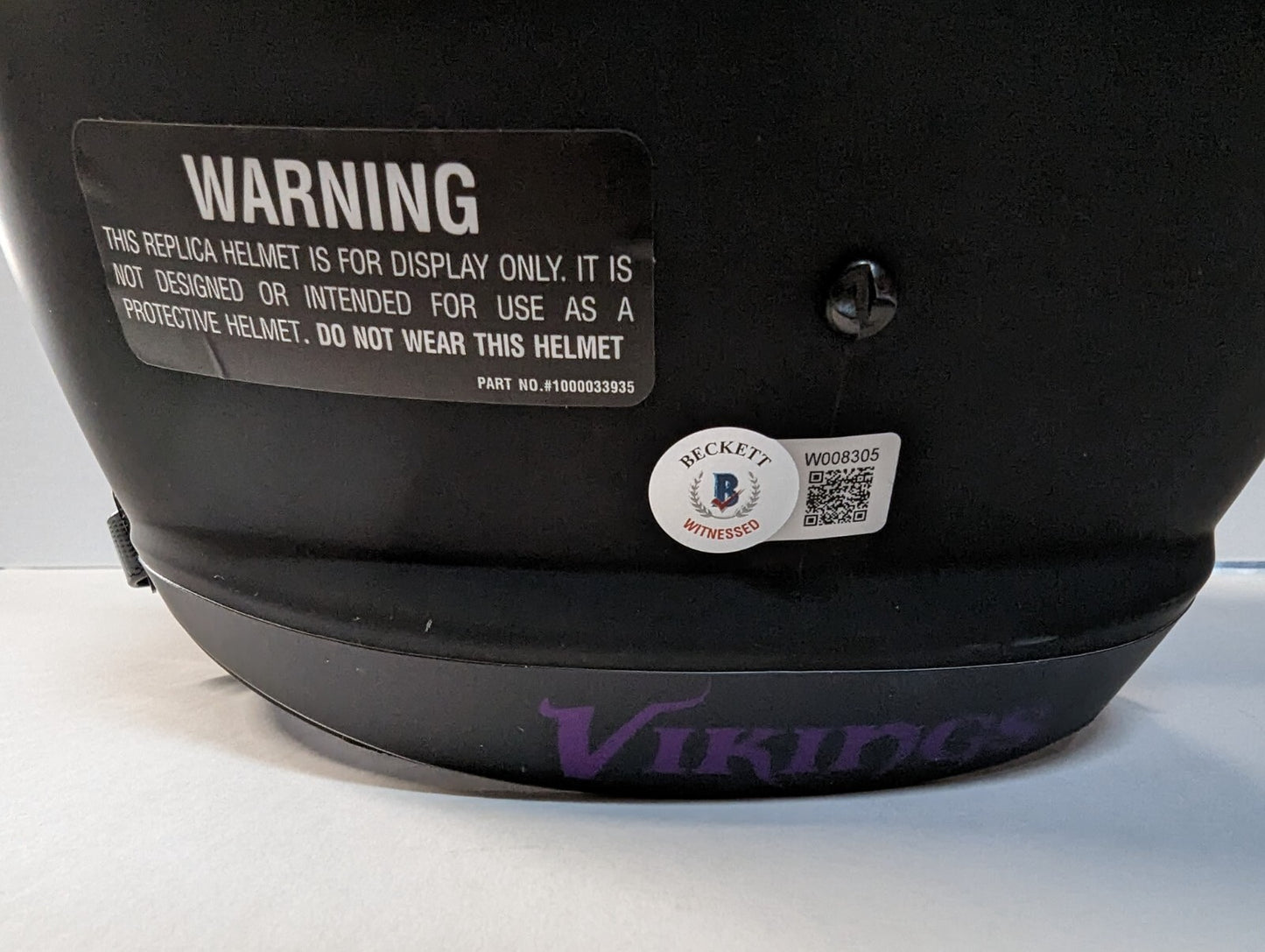 Minnesota Vikings Dalvin Cook Signed Full Size Eclipse Replica Helmet Jsa Coa