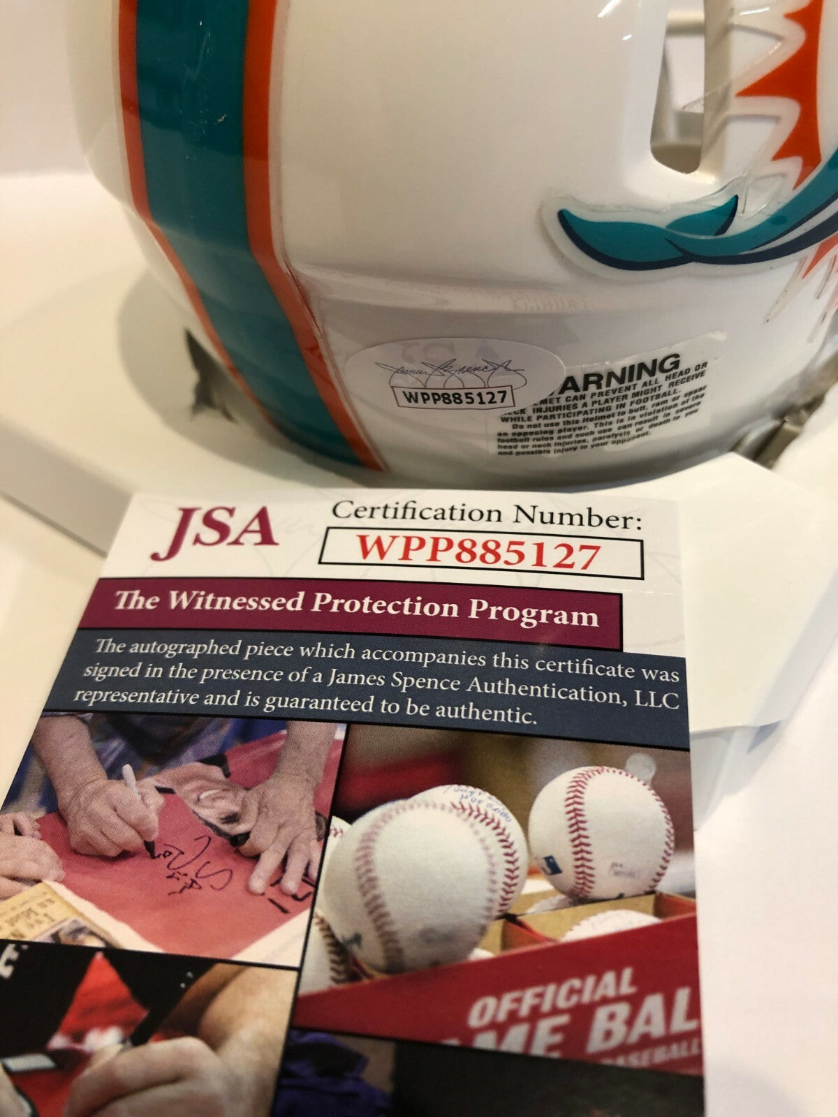 Devante Parker Autographed Signed Miami Dolphins Speed Mini Helmet Jsa Coa