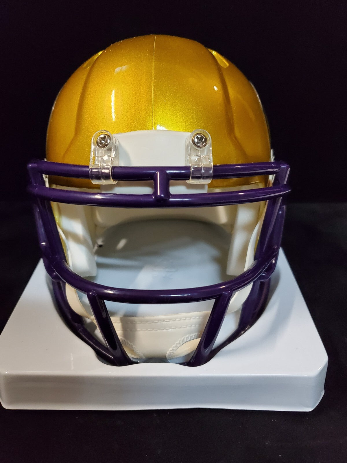 Minnesota Vikings Dalvin Cook Autographed Signed Flash Mini Helmet Beckett Holo