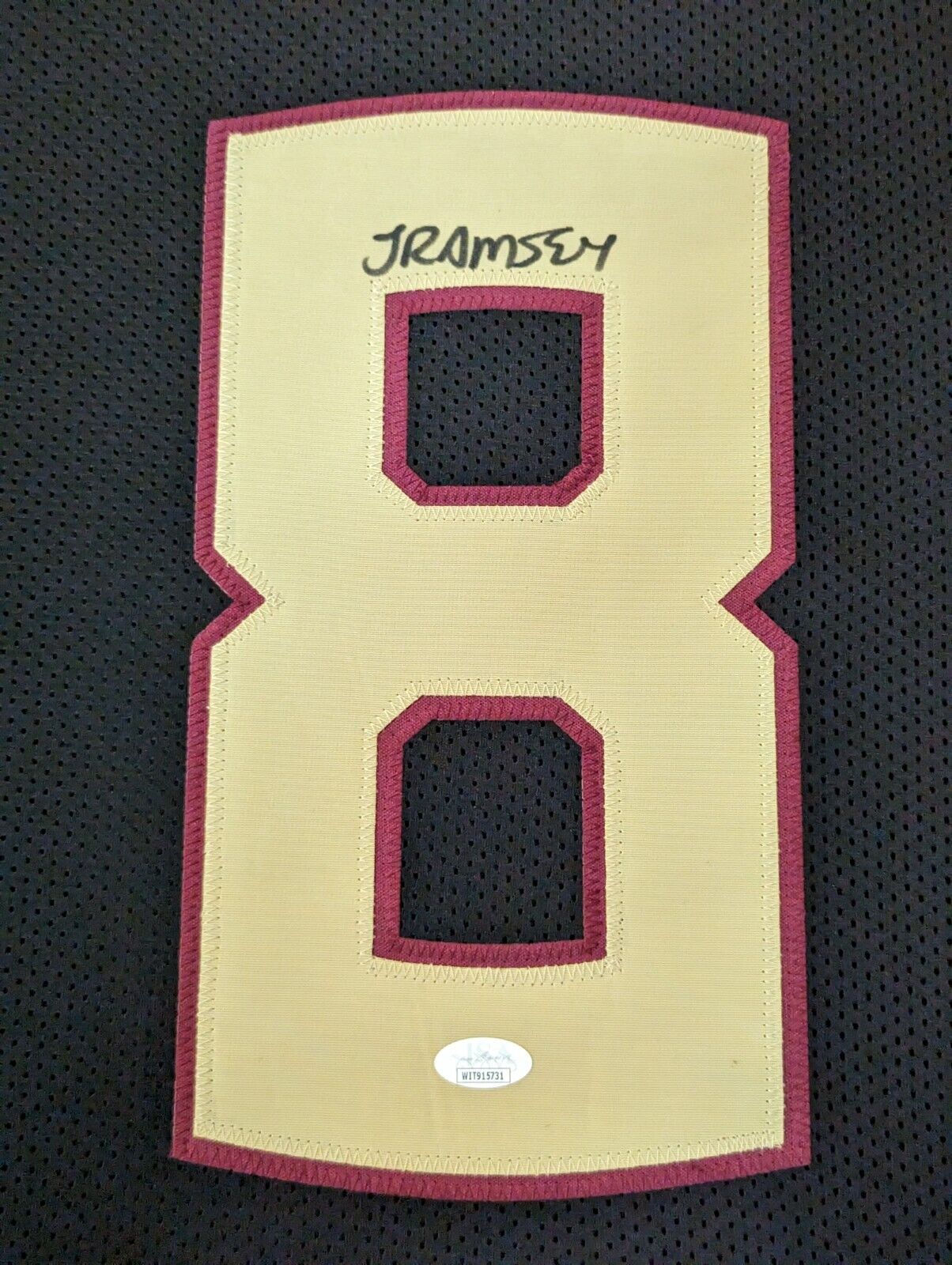 MVP Authentics Framed Florida State Seminoles Jalen Ramsey Autographed Jersey Jsa Coa 540 sports jersey framing , jersey framing