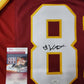 Washington Football Team Isaiah Wright Autographed Signed Jersey Jsa Coa