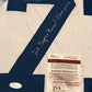 Jim Jeffcoat Autographed Signed Inscribed Dallas Cowboys Jersey Jsa  Coa