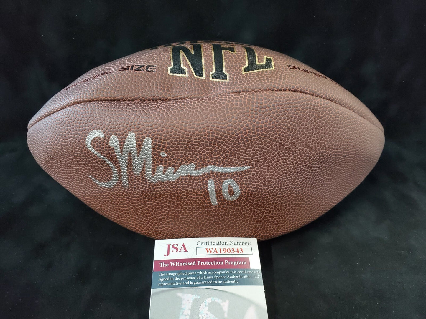 Tampa Bay Buccaneers Scotty Miller Autographed Signed Nfl Football Jsa Coa
