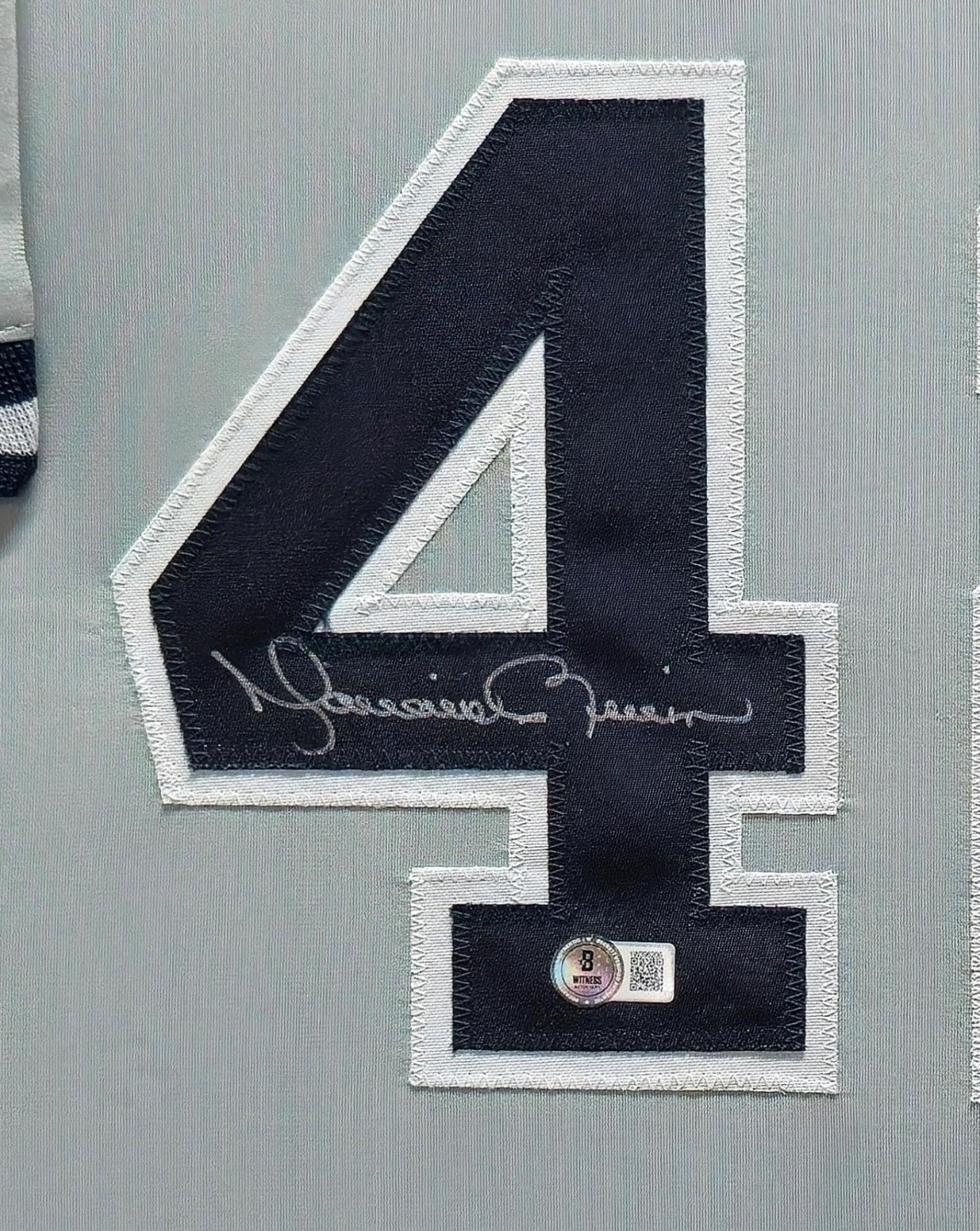 Framed N.Y. Yankees Mariano Rivera Autographed Signed Insc Jersey Beckett Holo