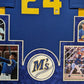 Suede Framed Seattle Mariners Ken Griffey Jr Autographed Jersey Beckett Coa