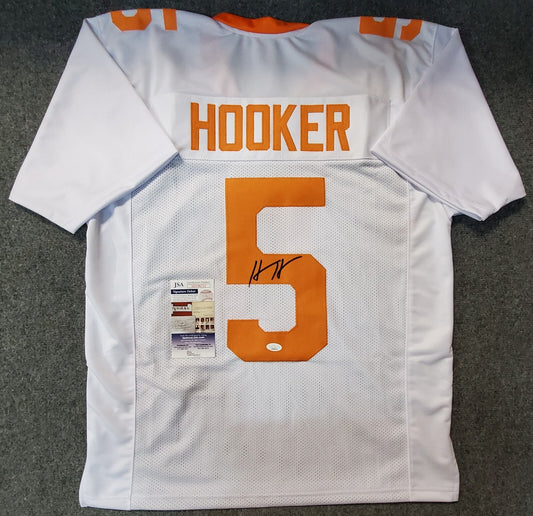 Tennessee Volunteers Hendon Hooker Autographed Signed White Jersey Jsa Coa