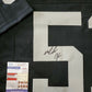 Las Vegas Raiders Malcolm Koonce Autographed Jersey Jsa Coa