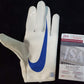 Denver Broncos Damarri Mathis Autographed Signed Glove Jsa Coa