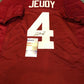 Alabama Crimson Tide Jerry Jeudy Autographed Signed Jersey Jsa Coa