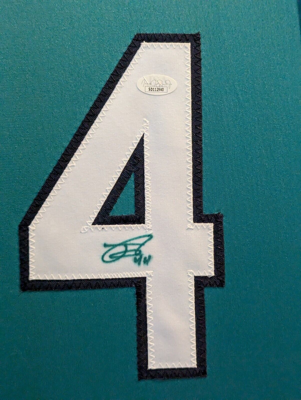Framed Seattle Mariners Julio Rodriguez Autographed Signed Jersey Jsa Coa