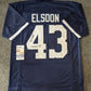 Penn State Tyler Elsdon Autographed Signed Inscribed Jersey Jsa Coa