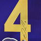 Framed Minnesota Vikings Dalvin Cook Autographed Signed Jersey Beckett Holo